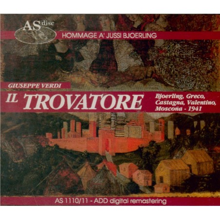 VERDI - Calusio - Il trovatore, opéra en quatre actes (version originale..